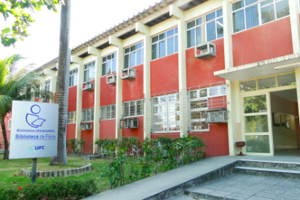 Foto da fachada do Departamento de Física.